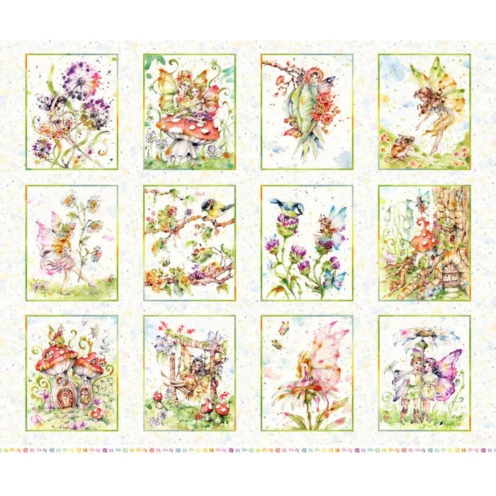 Fairy Garden Fabric Collection By Sillier Than Sally Designs