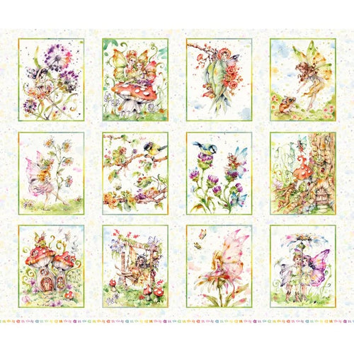 Fairy Garden Fabric Collection By Sillier Than Sally Designs