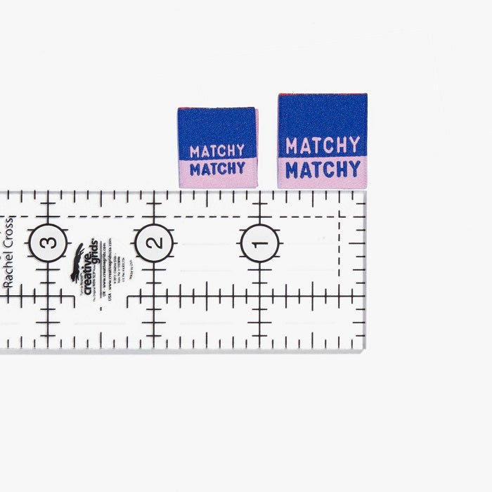 KATM Woven Labels- Matchy Matchy woven labels WS-MATCHYMATCHY-2022