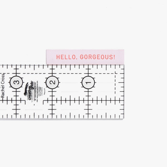 KATM Woven Labels- Hello Gorgeous woven labels WSWL-S9-HG